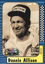 1998 Maxx 10th Anniversary #91 Donnie Allison