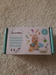 Upwardbaby Baby Premium Training  Dipping Spoons 3X 6Mos+