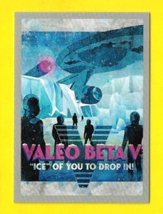 2023 Star Trek Strange New Worlds Season One Travel Posters T10 Valeo Beta V