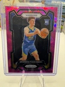 2023-24 Panini Prizm - Pink Ice Prizm #147 Brandin Podziemski (RC) - Bild 1 von 2