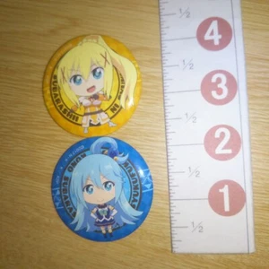 A66692 KonoSuba God's Blessing on this Wonderful World! Can badge Aqua Darkness - Picture 1 of 4