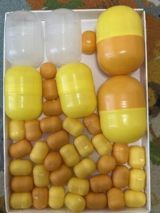 KINDER SORPRESA OVETTI GUSCI VUOTI PORTAGIOIE ESTRAZIONI TOMBOLA DECORAZIONI ECC - Bild 1 von 12