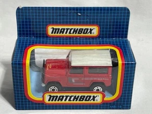 1987 Matchbox International MB 16 Land Rover 90, Red, 1/64 - Picture 1 of 4