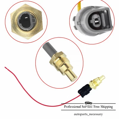 Coolant Temperature Sensor w/Plug Fits Toyota Camry Pickup Land Cruiser MR2 USA - Изображение 1 из 4