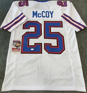 BUFFALO BILLS LESEAN MCCOY AUTOGRAPHED SIGNED JERSEY JSA COA - Picture 1 of 3