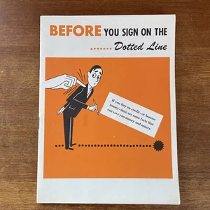 1955 Before You Sign On The Dotted Line Sandia Corp Booklet - Picture 1 of 4