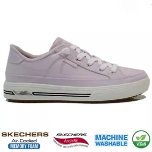 LADIES SKECHERS MEMORY FOAM TRAINERS FITNESS RUNNING WALKING ANKLE SHOES SIZE - Picture 1 of 25