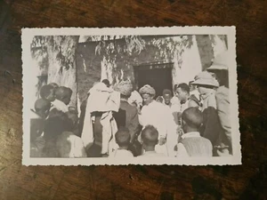FOTO CARTOLINA GRUPPO DI PERSONE RIUNITE - Imagen 1 de 2