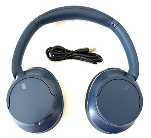 Sony WH-CH720N Wireless Bluetooth Noise Canceling Headphone Blue WHCH720N (Read) - Picture 1 of 12