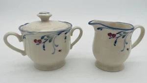 Epoch Noritake Berry Grove Covered Sugar Bowl Creamer Set EUC - Picture 1 of 7