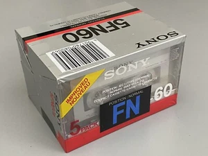 Sony FN60 - Pack de 5 Cassettes Audio Neuves - Photo 1/4