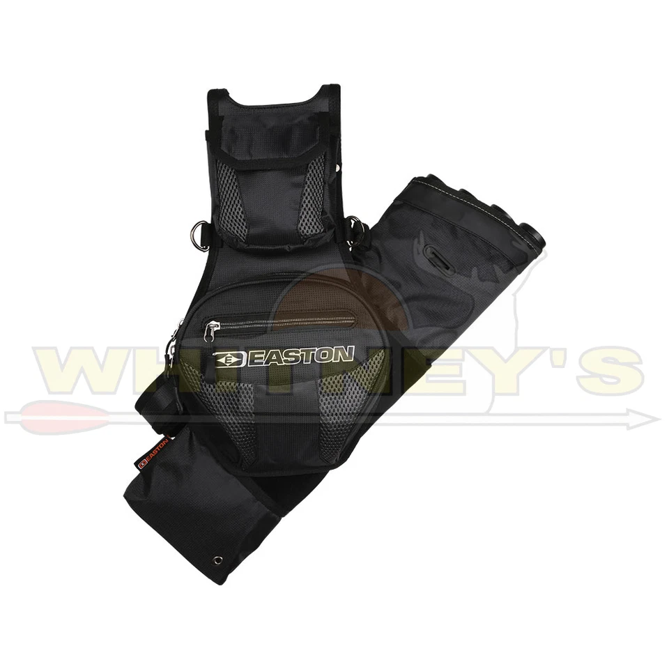 Easton Archery 622706 Flipside 4 Tube Hip Quiver Black & Orange
