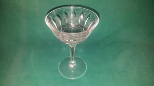 Vintage Champagne/Vaso Sherbert Alto/Patrón Elyse por Tiffin-Franciscano 6" - Imagen 1 de 12