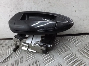 Maniglia porta anteriore accanto passeggero sinistra Fiat Punto Evo nera Mk3 2009-2013A - Foto 1 di 7