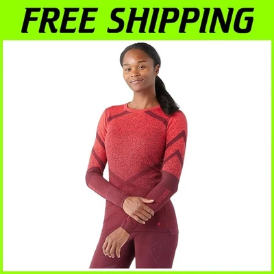 Intraknit Thermal Merino Pattern Crew - Women's Base Layer - Image 1 of 4