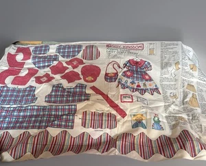 DAISY KINGDOM FABRIC PANEL ANIMAL CLASS DAISY DOLLY DRESS CUT & SEW #1629 2 Yds - Picture 1 of 6