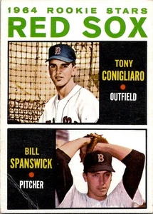 1964 Topps TONY CONIGLIARO ROOKIE Boston Red Sox #287 *Crease* - Bild 1 von 2