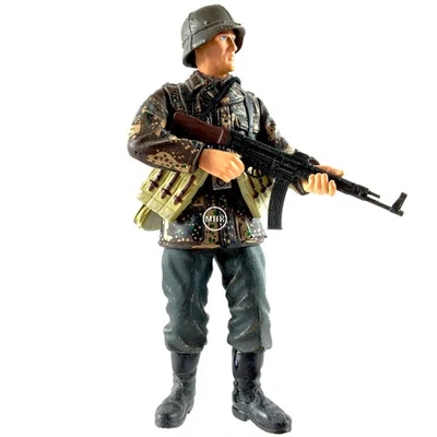 1:18 Dragon Models Action 18 Series Segunda Guerra Mundial Ejército Alemán Punto Guisante Camuflaje MP44 Soldado Foto 1 de 4