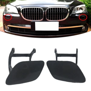Links Rechts Scheinwerfer-Waschanlagendüsenabdeckung für BMW 7er F01 F02 2009-12 - Bild 1 von 8