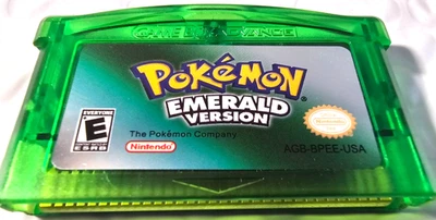 Pokémon: Emerald Version (Game Boy Advance, 2004) GBA Game Cartridge - New - Image 1 of 4