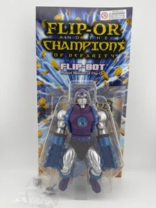 Figura de acción Flip-Bot The Champions of Nefarity Flip-Or Hatter Toys Production - Imagen 1 de 4