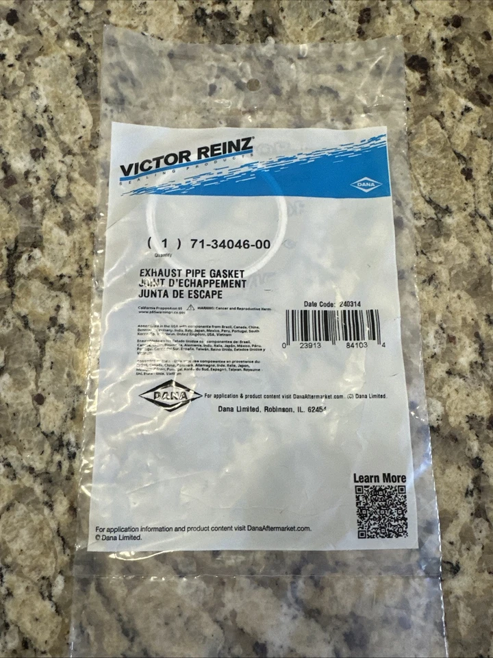 Exhaust Pipe Flange Gasket VICTOR REINZ 71-34046-00 - Image 1 of 1