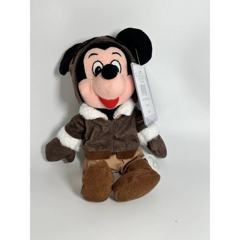 Mickey Mouse Pilot Bean Bag Mini 9 -The Disney Beanie Baby Plush