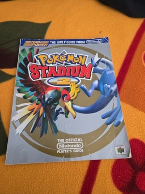 Pokemon Stadium 2 Nintendo 64 N64 2001 Strategy Guide Player's Hint Book - Image 1 of 4