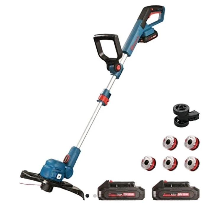 Recortadora/bordeadora de cuerda inalámbrica Enhulk de 12 pulgadas, batería Weed Wacker Eater de 20 V... Foto 1 de 4