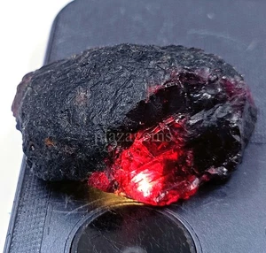 EGL zertifiziert selten 180,5 Karat ungeschliffen roter Alexandrit grober loser Edelstein 5NSV - Bild 1 von 8