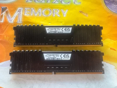 Corsair PC4-19200 32GB 2x16GB DDR4 2400MHz JUEGOS DE ESCRITORIO RAM CMK32GX4M2A2400C14 Foto 1 de 3