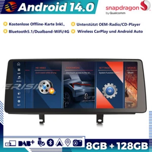 12.3"Qualcomm 128GB Android 14 Autoradio GPS DAB Für BMW F30 F31 F34 F32 F33 F36 - Bild 1 von 23