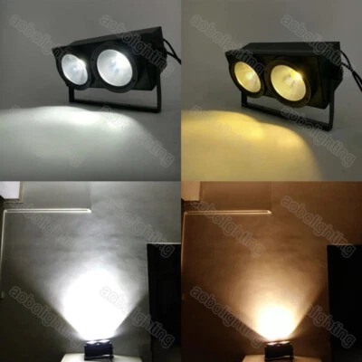 2 Eyes LED COB Blinder Warm Cold White stage lights 200W Audience Blinder Light - Image 1 of 4
