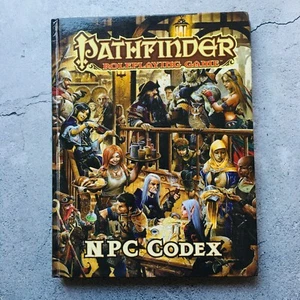 Pathfinder Roleplaying Game NPC Codex Hardcover Book 2013 First Printing - Picture 1 of 12