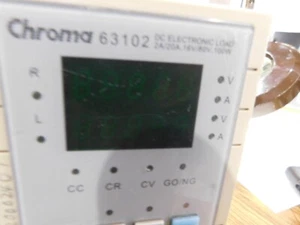 Chroma / Chroma ATE Model: 63102. DC Electronic Load Module. Missing Knob. - Picture 1 of 4