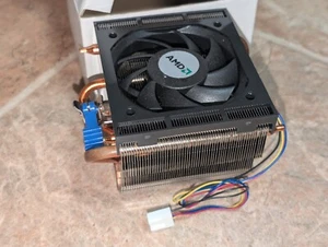 New AMD FOXCONN 2ZR71-409 AM2 AM3 FM1 FM2 754 939 940 Prozessor CPU Heatsink Fan - Picture 1 of 6