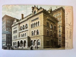 Postcard: Post Office in Syracuse, NY, posted in 1907 - Picture 1 of 2