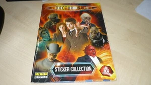 Doctor Who Sticker Collection Album Merlin Part Complete with 122 Stickers - Picture 1 of 24
