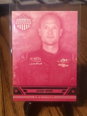 2014 Press Pass American Thunder Josh Wise #39 Pink Parallel SP Very Good Cond - Image 1 of 2