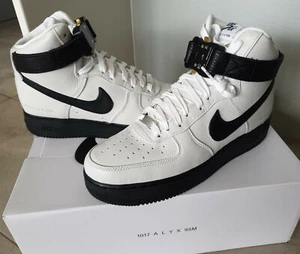 Nike Air Force 1 High ALYX Premium retro QS white black 9.5 hi SB dunk beige low - Picture 1 of 12
