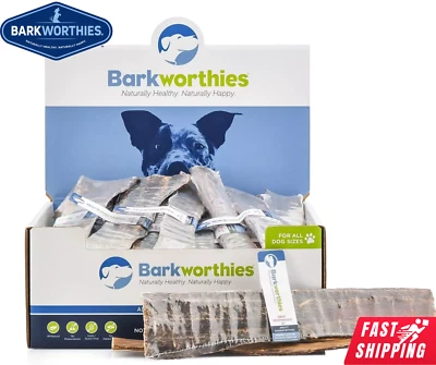 Натуральные лакомства для собак Barkworthies австралийская говядина пищевод стойкие 12 дюймов - Изображение 1 из 4