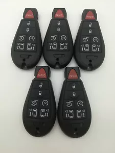 5*Carcasa de llave de repuesto para Dodge Grand Caravan 2008-2020 IYZ-C01C 56046709AG - Imagen 1 de 5