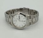 Citizen Mens Watch Quartz Bk3830-51a Silver Dial Day Date Silver Stainless Steel