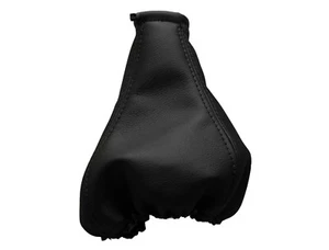 Schwarze Naht passend für Opel Calibra (1990-1997) Gear Gaiter 100% Leder - Bild 1 von 1