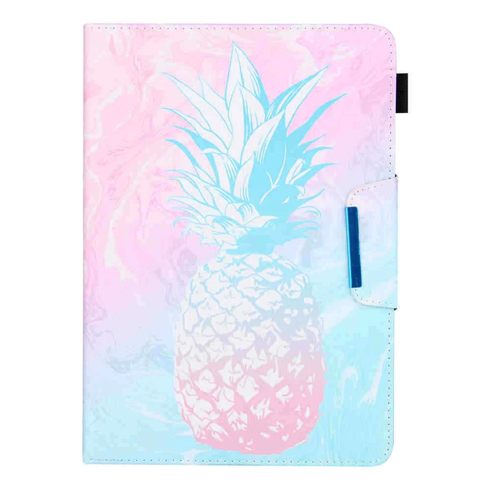Capa de couro suporte flip magnética universal 10,1" 8" 7" Android tablet infantil - Imagem 1 de 4