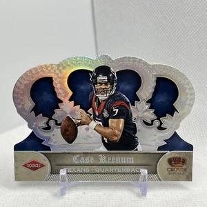 2012 Crown Royale Holo Silver /149 Case Keenum #162 Rookie RC - Picture 1 of 6