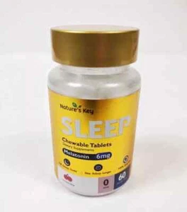 Natures Nature's Key Sleep Chewable Melatonin 6mg - 60 Tablets  - Picture 1 of 2