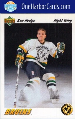 1991-92 Upper Deck French Boston Bruins #41 Ken Hodge - Image 1 of 2