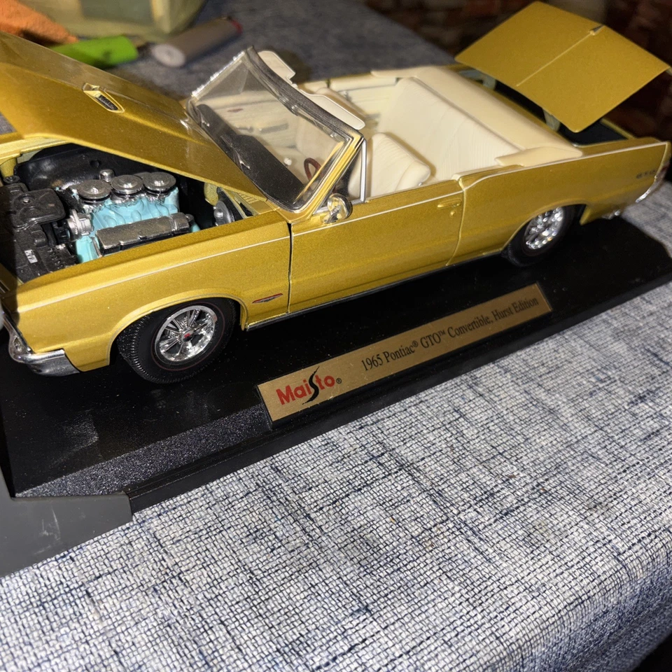 Vehículo diecast Maisto 31884 Maisto 1965 escala 1:18 Pontiac GTO edición Hurst - Foto 1 de 4