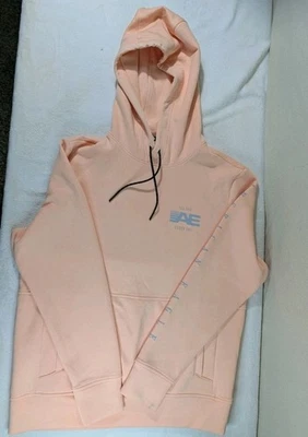 Sudadera con Capucha American Eagle AE Melocotón Mediana - Sudadera Pullover - Manchada Leer Foto 1 de 4